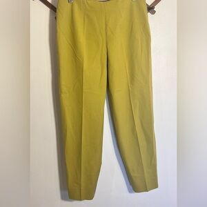 Piazza Sempione Audrey cotton Blend Cropped green Pants Size US8